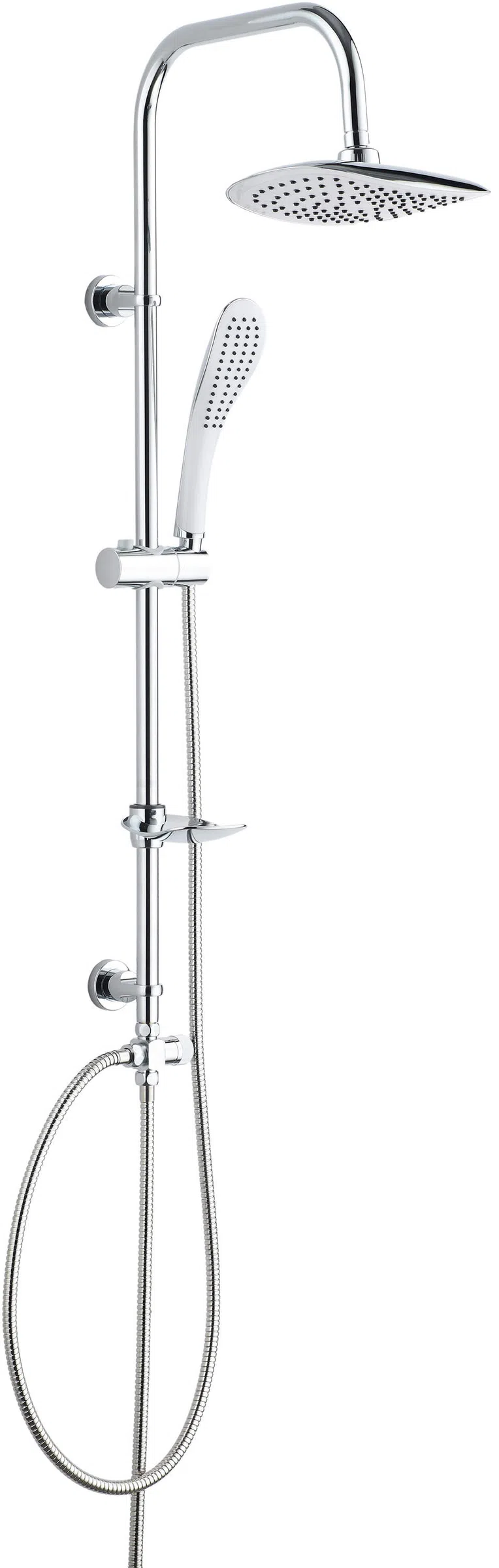 Kolumna prysznicowa Deante Nuovo chrom/biały NBO_051K