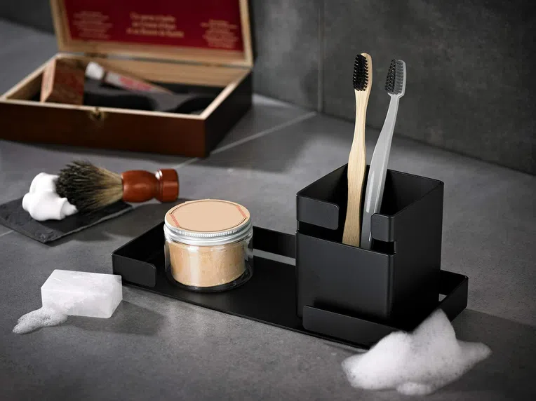 Półka łazienkowa Deante Mokko czarny mat ADM_N512