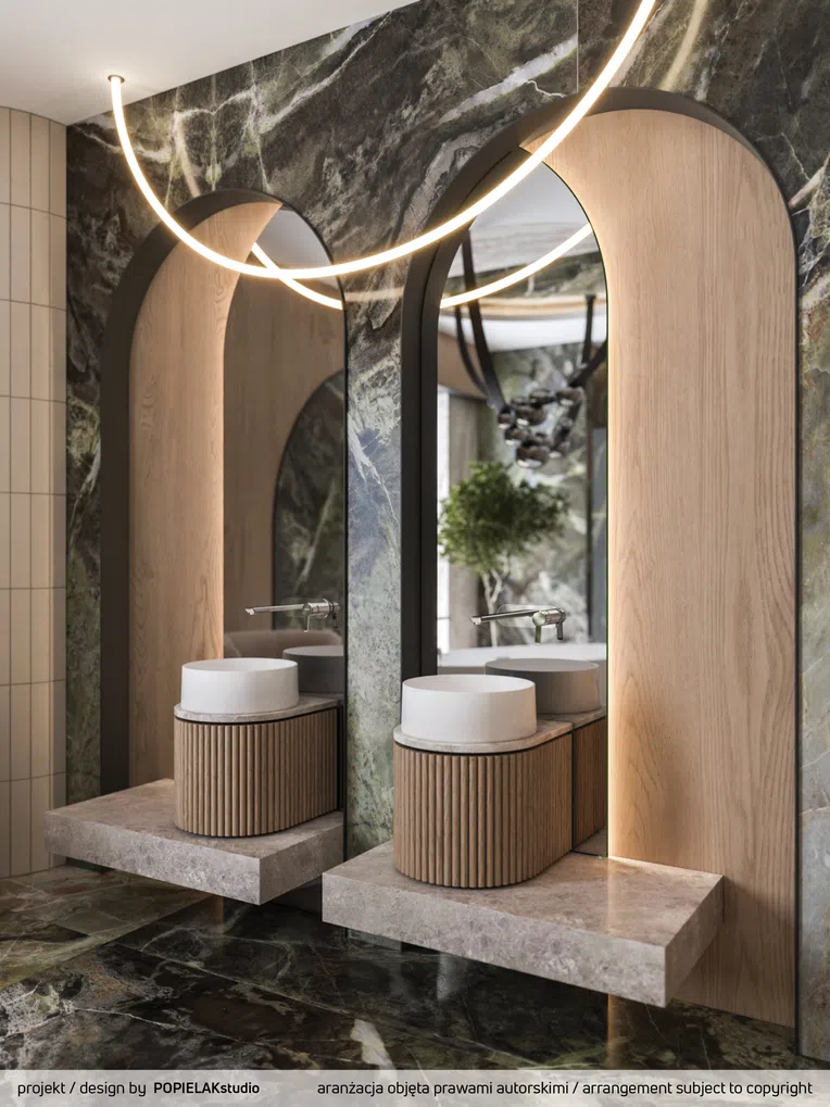 Bateria umywalkowa podtynkowa Deante Arnika chrom połysk BQA_054L