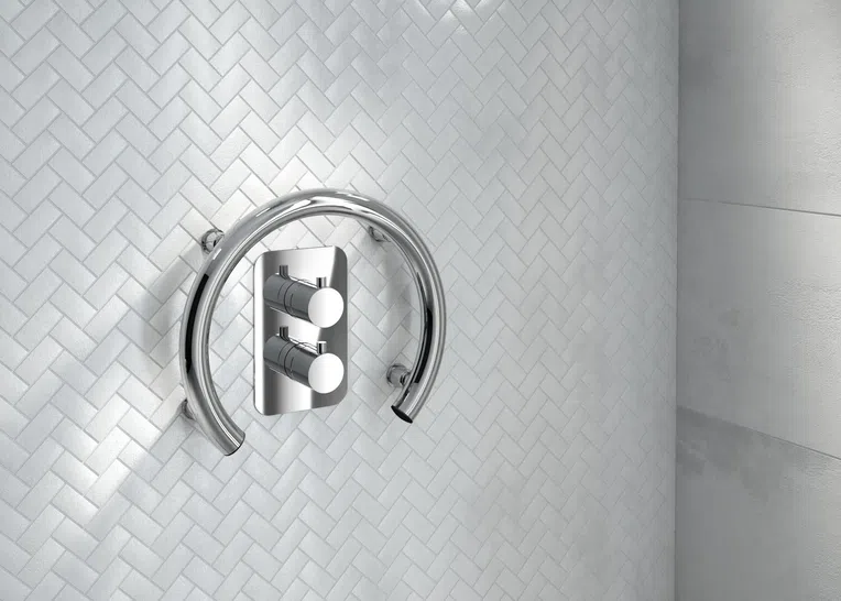 Element baterii prysznicowej podtynkowej do boxa termostatycznego Deante Box chrom BXY_0EBT