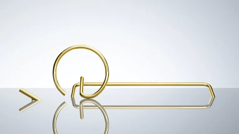 Wieszak łazienkowy na ręcznik Deante Silia złoty połysk ADI_Z621