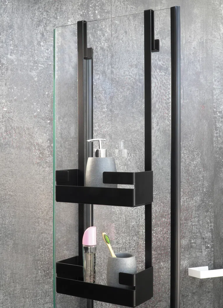 Półka wisząca na kabinie Deante Mokko nero ADM_N54K