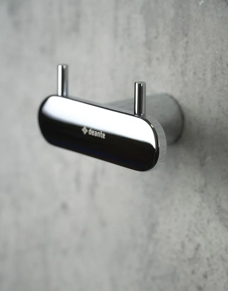 Haczyk łazienkowy na ręcznik Deante Round chrom połysk ADR_0121