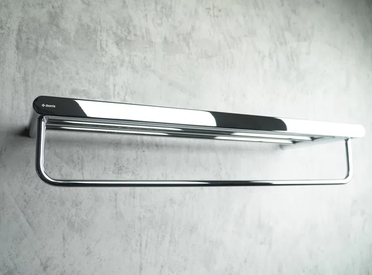 Koupelnová polička Deante Round chrom lesk ADR_0531