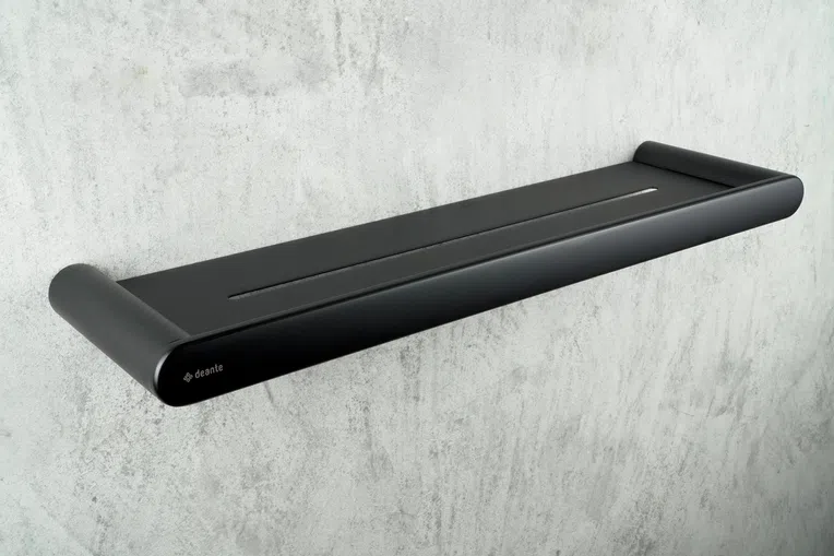 Półka łazienkowa Deante Round nero ADR_N511