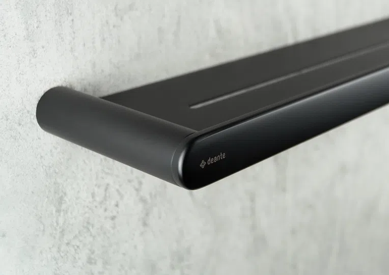 Półka łazienkowa Deante Round nero ADR_N511