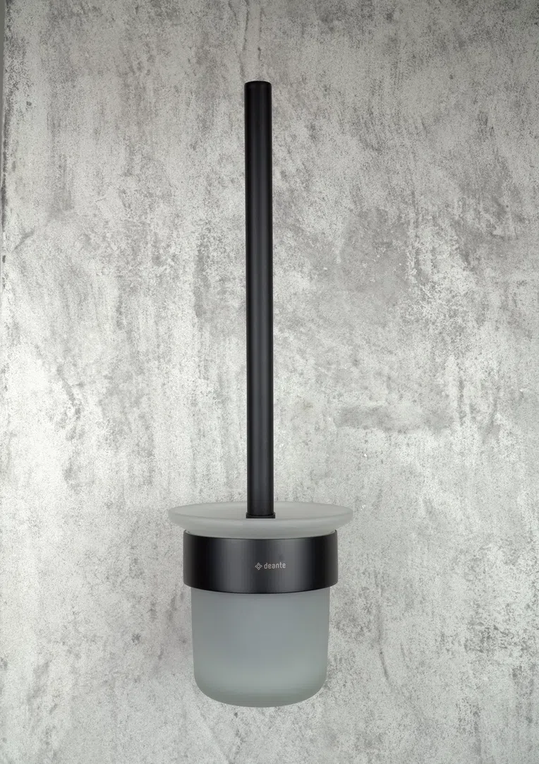 Szczotka WC mocowana Deante Round nero ADR_N711