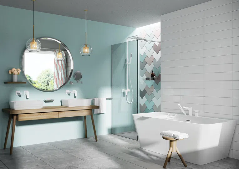 Wieszak łazienkowy na ręcznik Deante Round chrom połysk ADR_0621