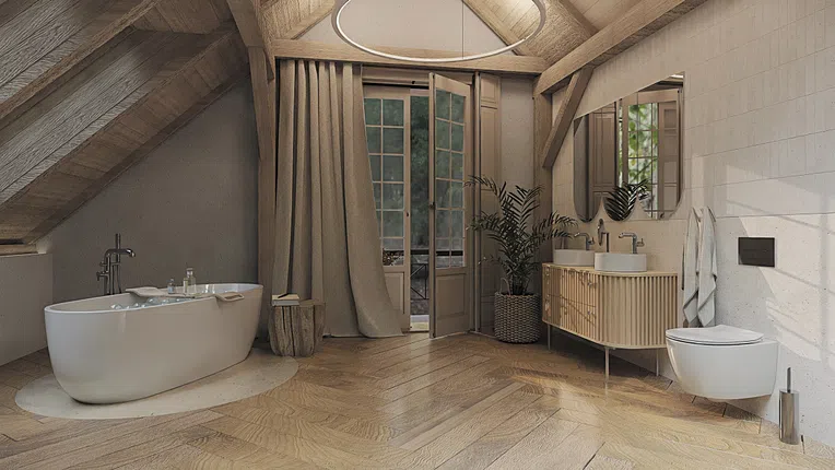 Wanna wolnostojąca Deante Alpinia 160x75 cm owalna biały połysk syfon chrom KDU_016W