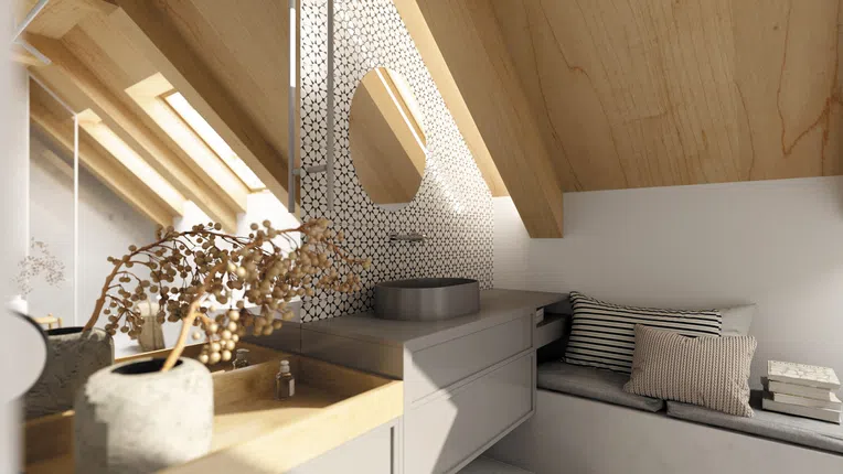 Bateria umywalkowa podtynkowa Deante Silia chrom połysk BQS_054L