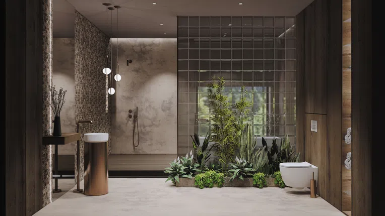 Umywalka nablatowa Deante Silia 36 cm okrągła biały mat CDL_6U4S