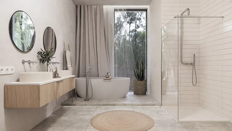 Wanna wolnostojąca Deante Alpinia 160x75 cm owalna biały połysk syfon chrom KDU_016W