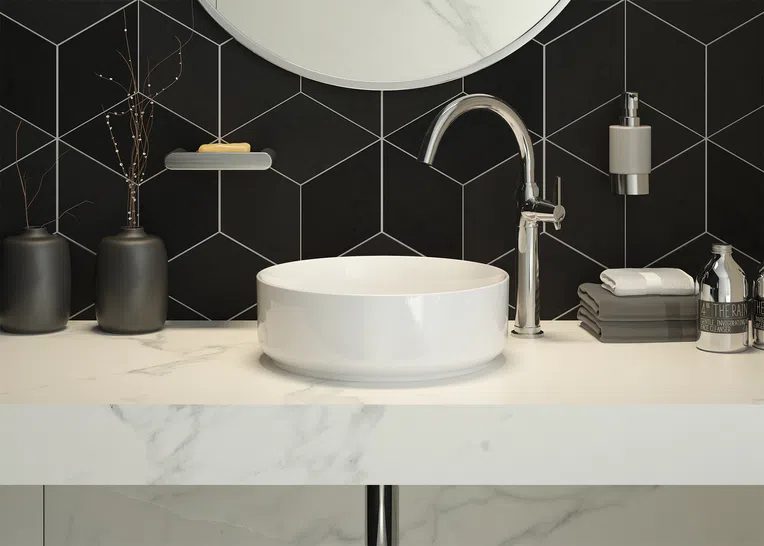 Bateria umywalkowa nablatowa Deante Temisto chrom połysk BQT_020K