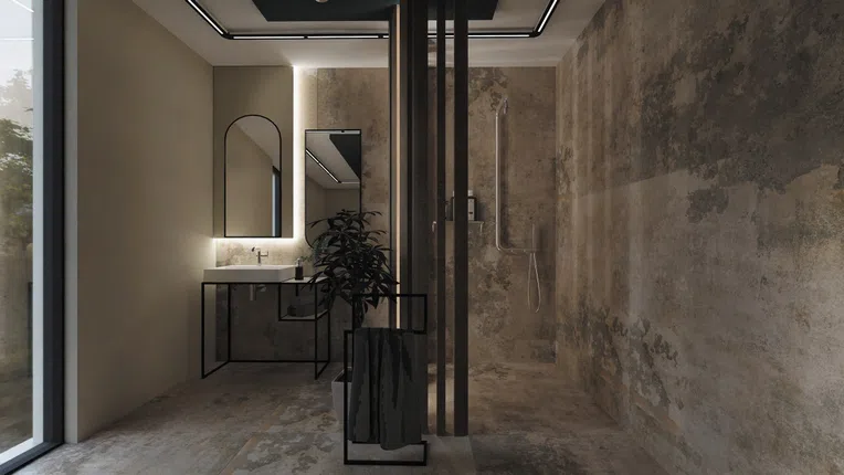 Umywalka nablatowa Deante Correo 60x40 cm prostokątna alabaster CQR_AU6S