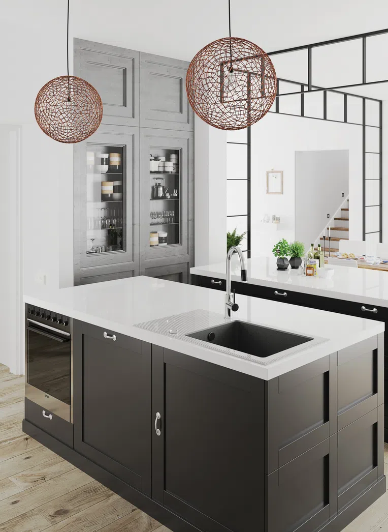 Bateria Zlewozmywakowa aster Deante bca_064m