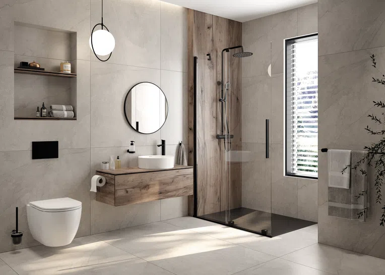 Kolumna prysznicowa Deante Arnika nero NAC_N1QK