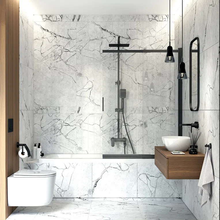 Miska WC wisząca Deante Jasmin bezkołnierzowa z deską wolnoopadającą duroplast CDJD6ZPW