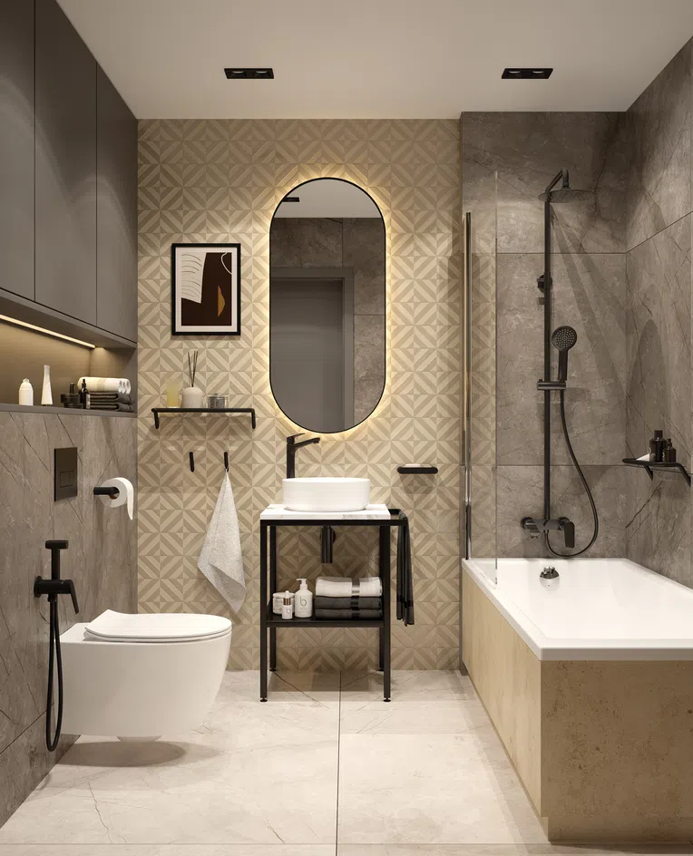 Przycisk WC Deante Mechaniczny nero CST_N51P