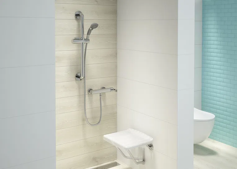 Zestaw prysznicowy przesuwny Deante Vital stal nierdzewna NIV_051K