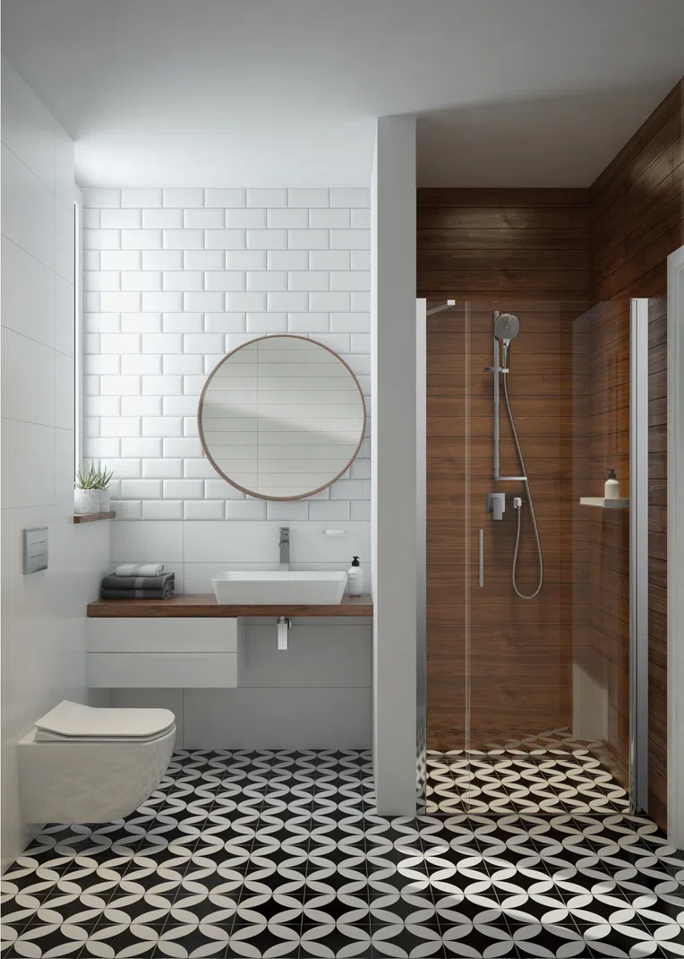 Półka łazienkowa Deante Mokko biały mat ADM_A511