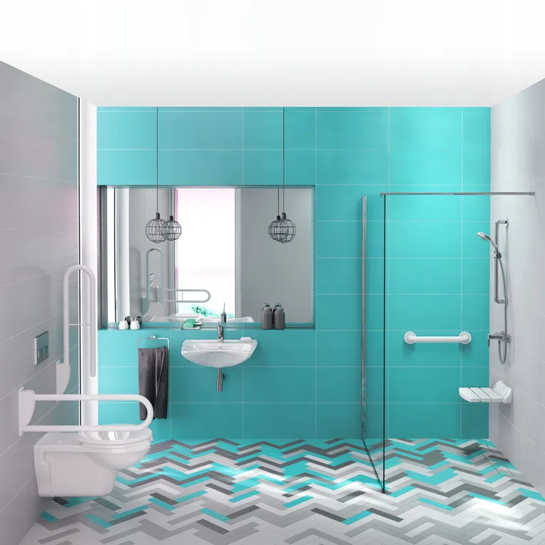 Zestaw prysznicowy przesuwny Deante Vital stal nierdzewna NIV_051K