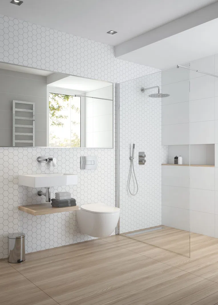 Element baterii prysznicowej podtynkowej do boxa termostatycznego Deante Box chrom BXY_0EBT