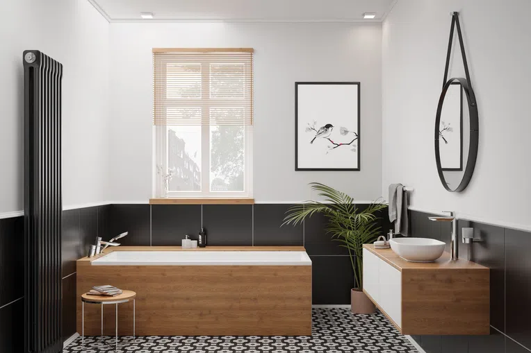 Wieszak łazienkowy na ręcznik Deante Round chrom połysk ADR_0621