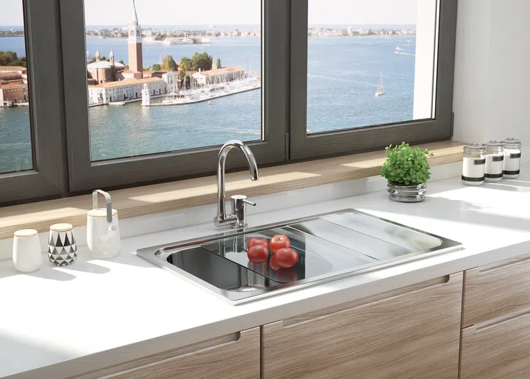 Bateria Zlewozmywakowa aster Deante bca_061m