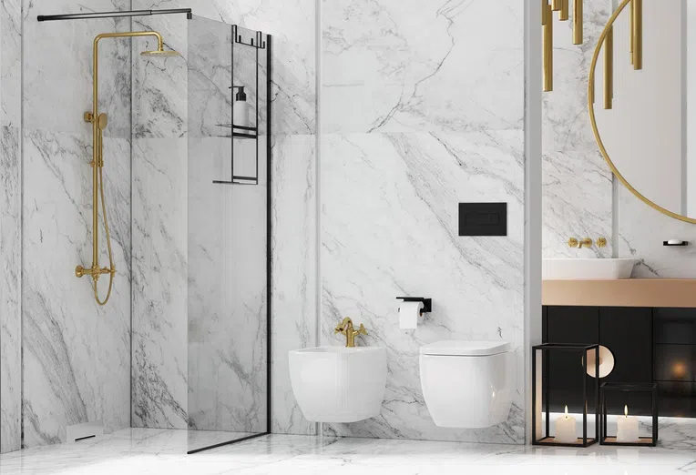 Umywalka nablatowa Deante Tess 60x40 cm prostokątna biały połysk CDS_6U6S