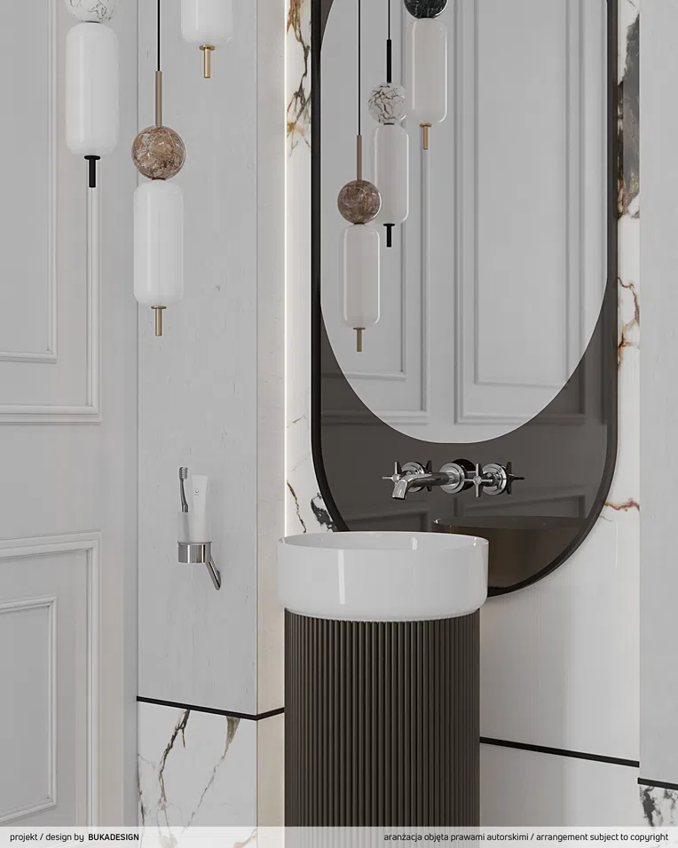 Bateria umywalkowa podtynkowa Deante Temisto chrom połysk BQT_054D