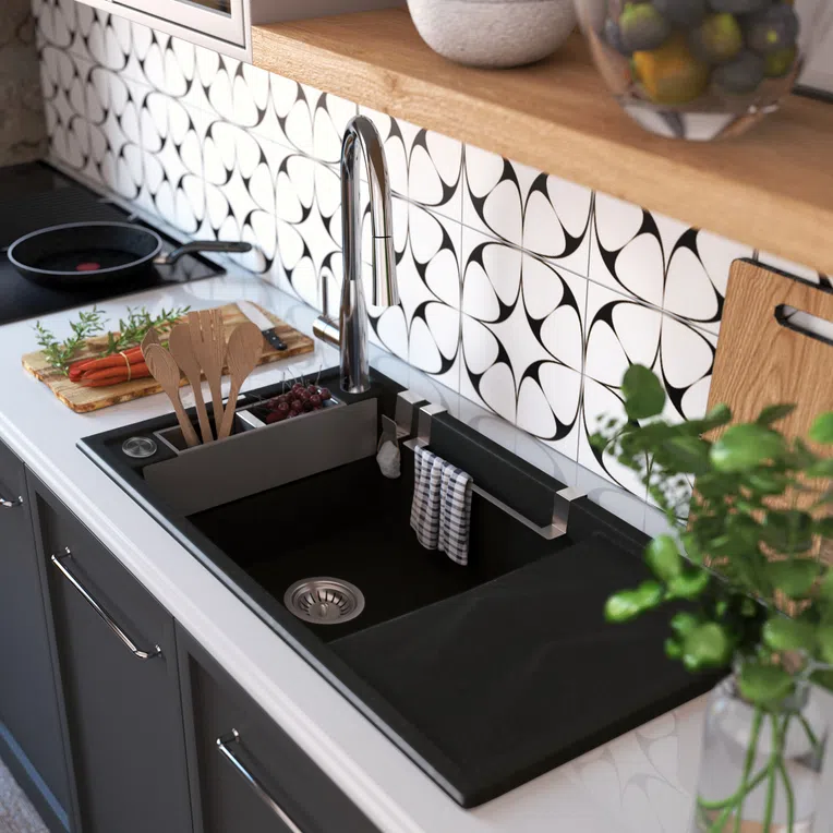 Zlewozmywak magnetic Deante zrm_n113