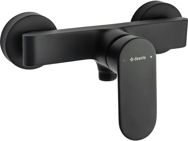 Bateria prysznicowa natynkowa Deante Alpinia nero BGA_N40M