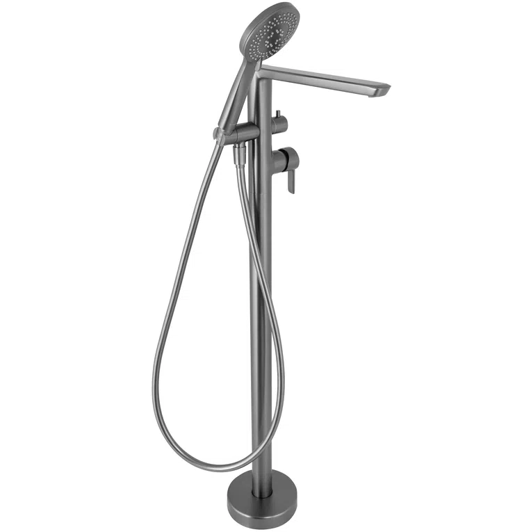 Bateria wannowa wolnostojąca Deante Arnika titanium BQA_D17M