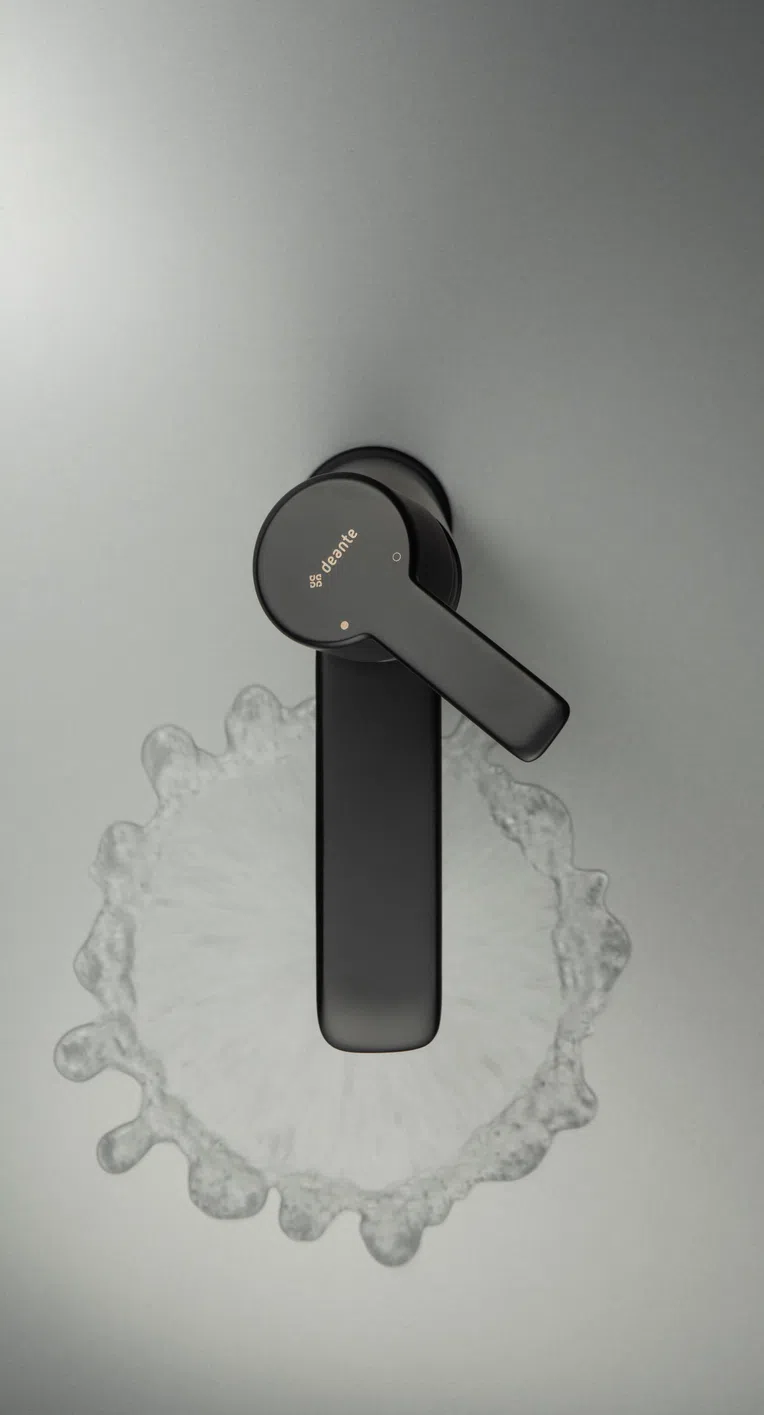 Bateria umywalkowa Deante Arnika nero BQA_N20M