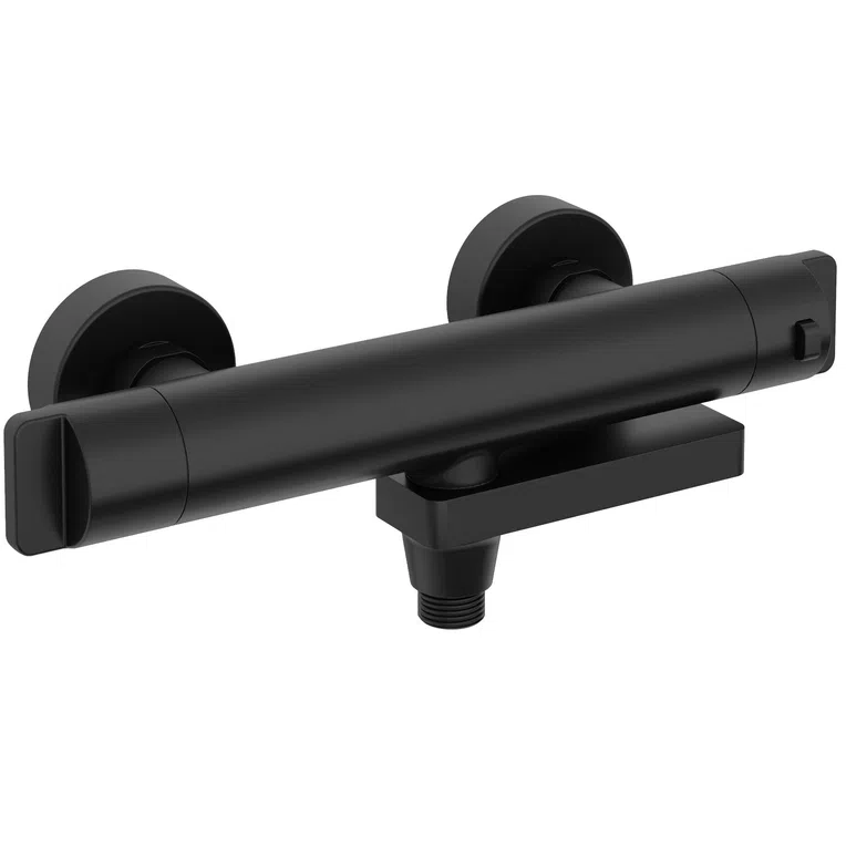 Bateria wannowa ścienna termostatyczna Deante Therm nero BCH_N1BT