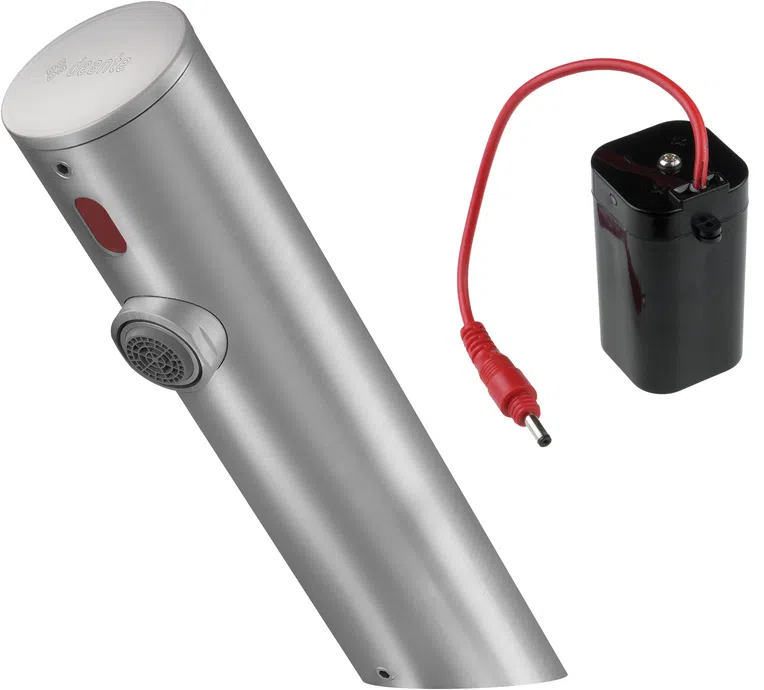 Bateria umywalkowa bezdotykowa Deante Sense stal szczotkowana BQR_F28R