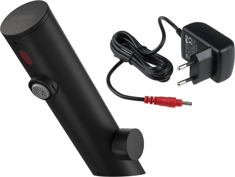 Bateria umywalkowa bezdotykowa Deante Sense nero BQR_N29V