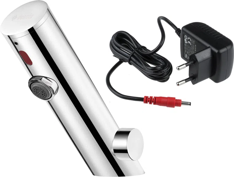 Bateria umywalkowa bezdotykowa Deante Press stal polerowana BQR_P29V