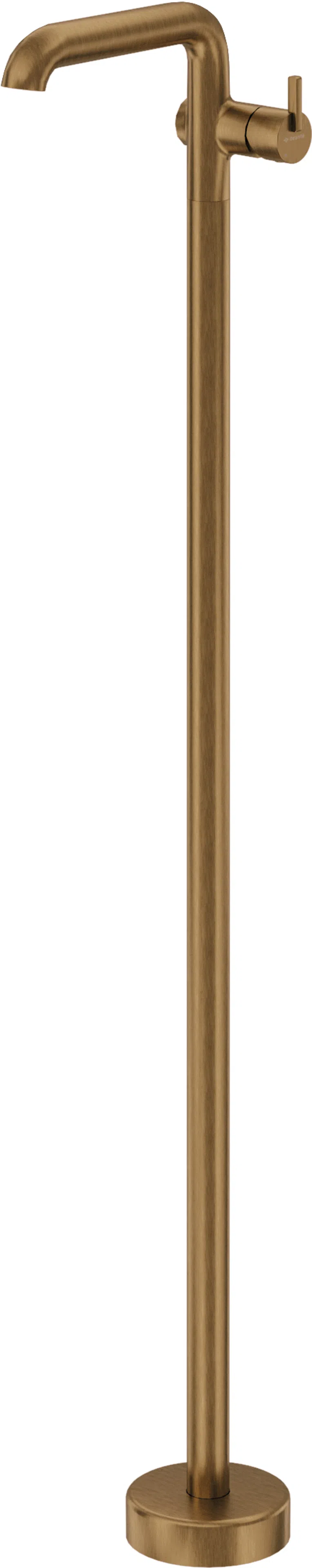 Bateria umywalkowa wolnostojąca Deante Silia brąz szczotkowany BQS_C2KK