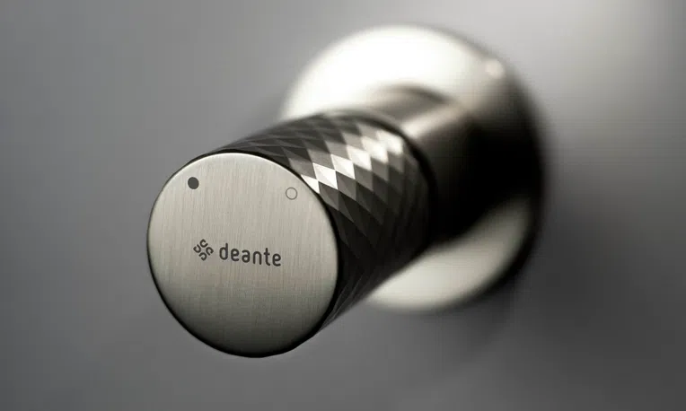 Bateria wannowa podtynkowa Deante Silia Hexa 4-otworowa stal szczotkowana BHS_F18P