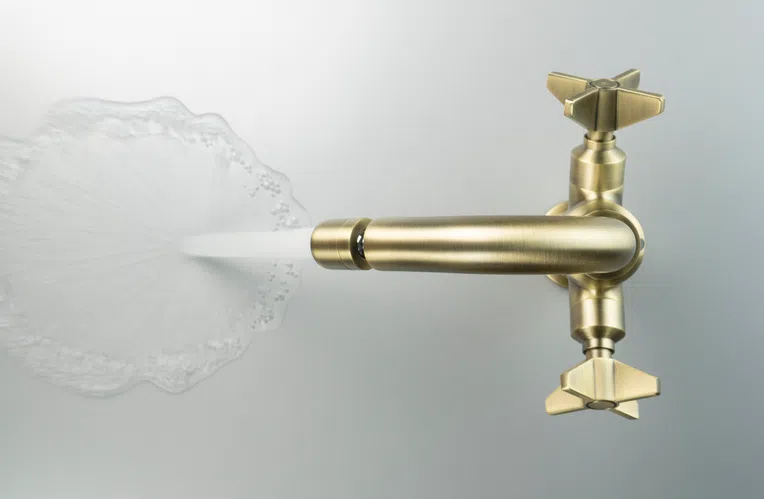 Bateria bidetowa Deante Temisto mosiądz szczotkowany BQT_M30D