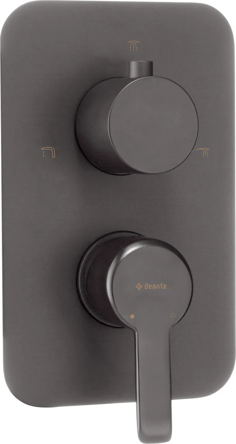 Element baterii prysznicowej podtynkowej Deante Arnika titanium BXY_DQAM