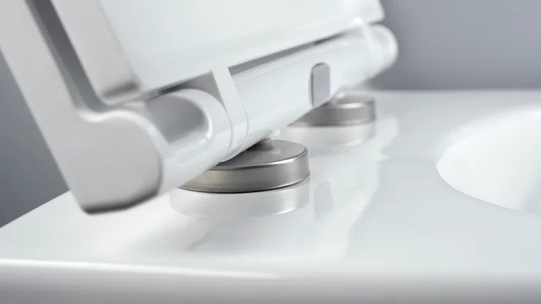 Miska WC wisząca Deante Jasmin bezkołnierzowa z deską wolnoopadającą duroplast CDJD6ZPW