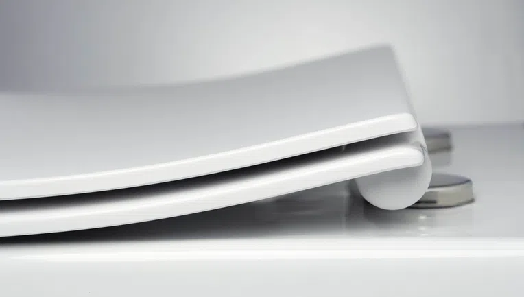 Miska WC wisząca Deante Peonia bezkołnierzowa z deską wolnoopadającą duroplast CDED6ZPW