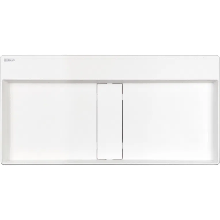 Umywalka nablatowa Deante Blur 80x40 cm prostokątna alabaster CQB_AU8S