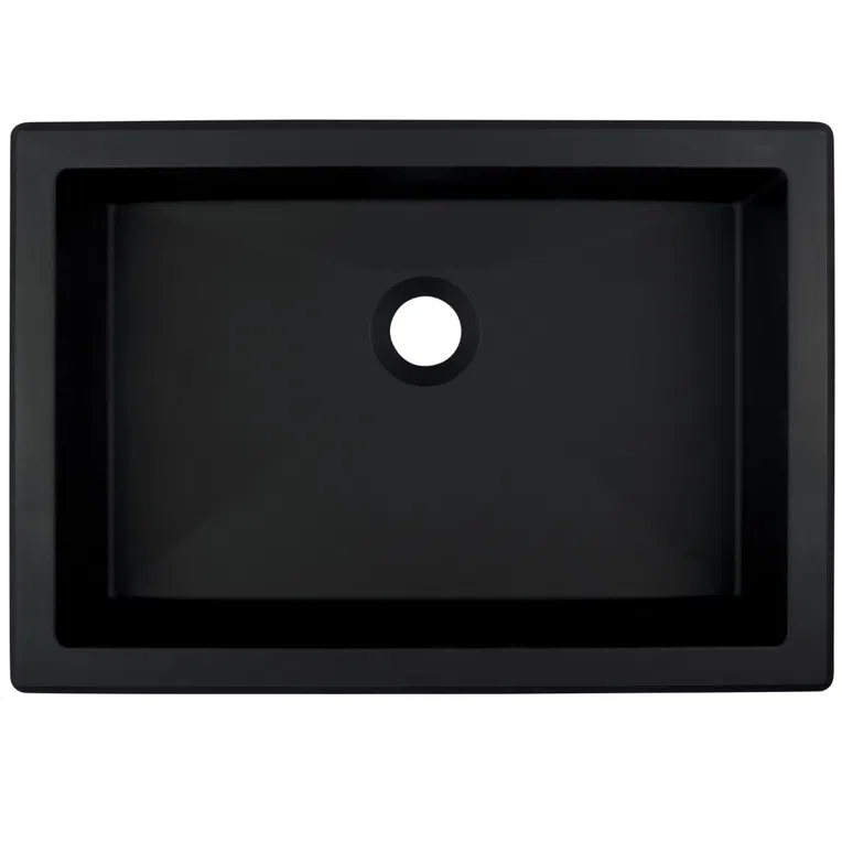 Umywalka podblatowa Deante Correo 50x35 cm prostokątna nero CQR_NU5U