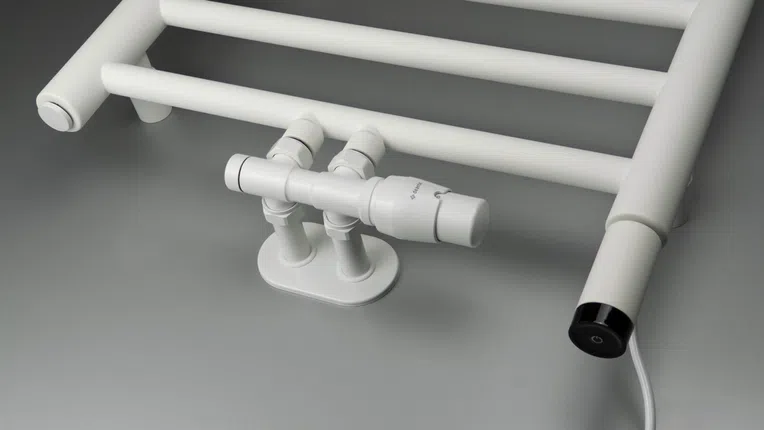 Grzejnik łazienkowy 50x121 cm Silia Deante bianco AGI_AG41