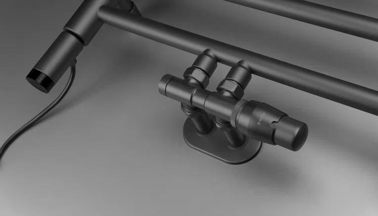 Grzejnik łazienkowy 50x121 cm Silia Deante titanium mat AGI_DG41