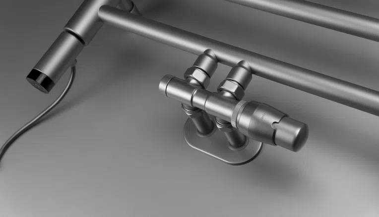 Grzejnik łazienkowy 50x121 cm Silia Deante stalowy mat AGI_FG41