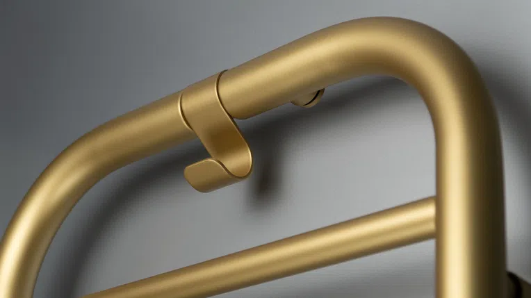 Grzejnik łazienkowy 50x121 cm Silia Deante złoty mat AGI_RG41